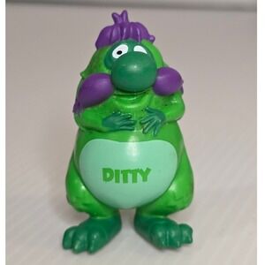 Yowie Surprise Ditty Figure Yowie World Green Monster Toy Early 2000s